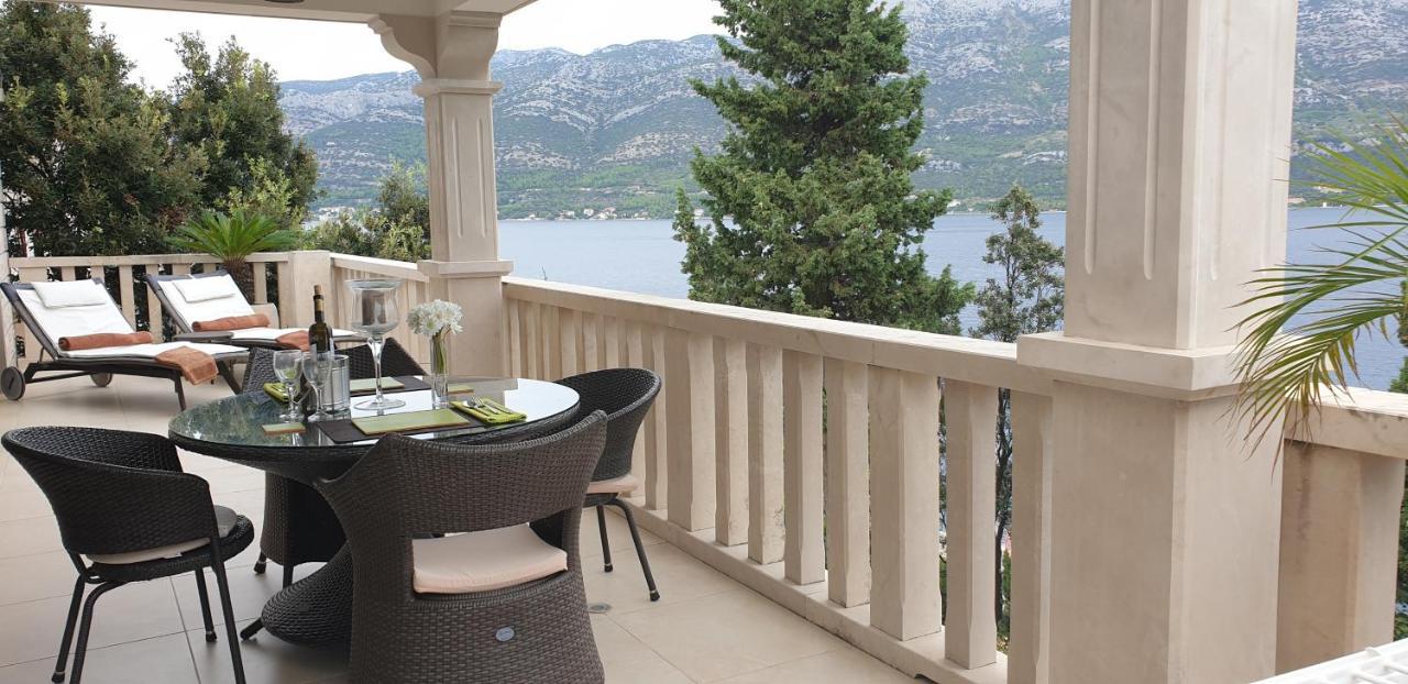 Villa Jade Apartments Front Row Sea View - Walk To Korcula Old Town Medvinjak Екстер'єр фото