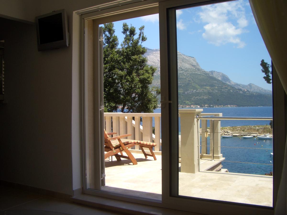 Villa Jade Apartments Front Row Sea View - Walk To Korcula Old Town Medvinjak Екстер'єр фото